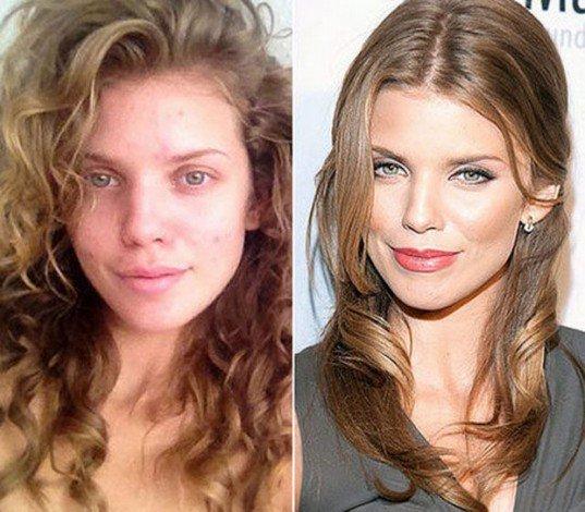20 celebrità che senza trucco diventano clamorosamente irriconoscibili! articolo