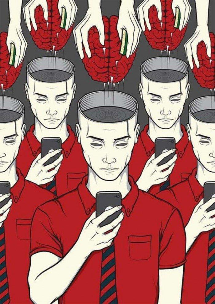 20 illustrazioni che mostrano il malessere del nostro tempo articolo