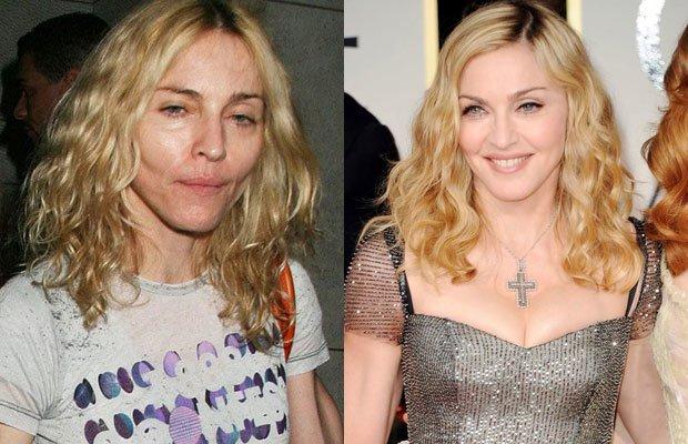 20 celebrità che senza trucco diventano clamorosamente irriconoscibili! articolo