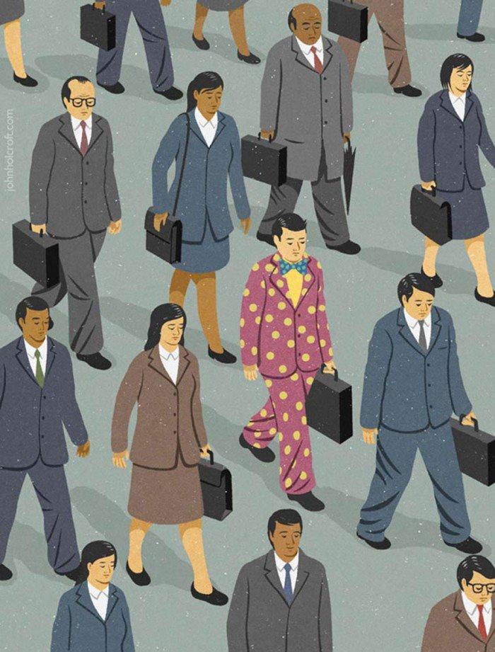 20 illustrazioni che mostrano il malessere del nostro tempo articolo