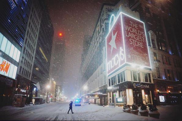 Lo spettacolo di New York sotto la neve - 20 FOTO articolo