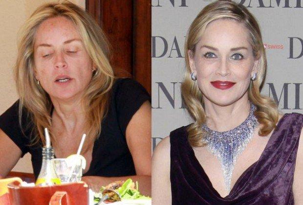 20 celebrità che senza trucco diventano clamorosamente irriconoscibili! articolo