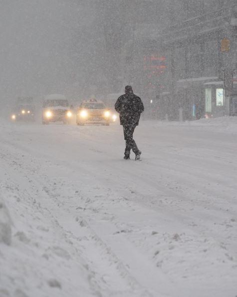 Lo spettacolo di New York sotto la neve - 20 FOTO articolo