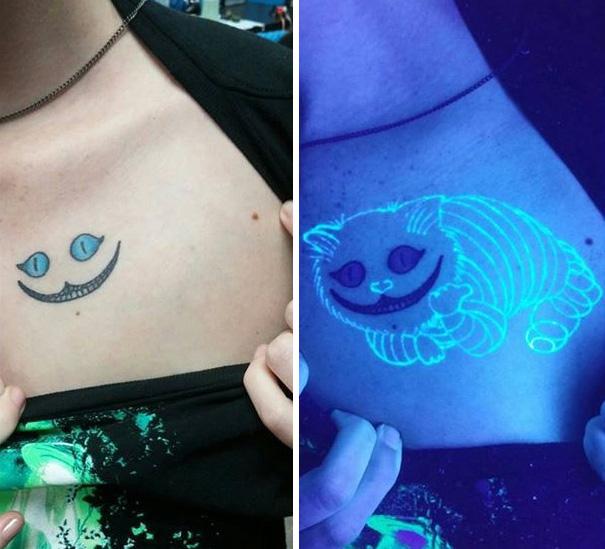 17 tatuaggi che si illuminano di notte articolo