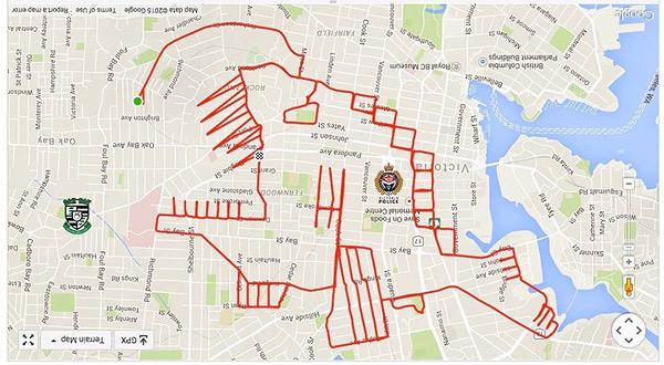 Girare in bici e creare disegni in GPS: 10 testimonianze clamorose! articolo
