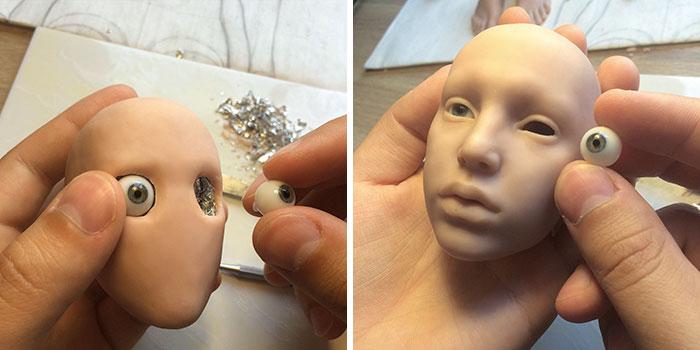 Un artista russo realizza bambole così realistiche da mettere i brividi! articolo