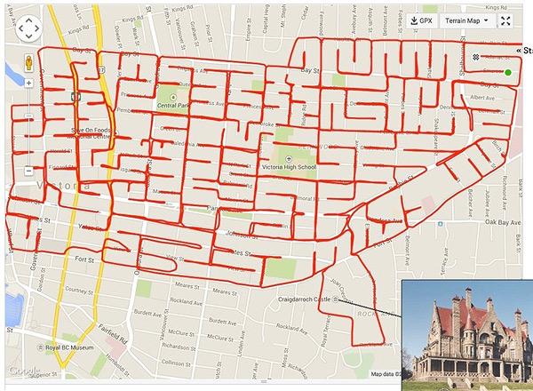 Girare in bici e creare disegni in GPS: 10 testimonianze clamorose! articolo
