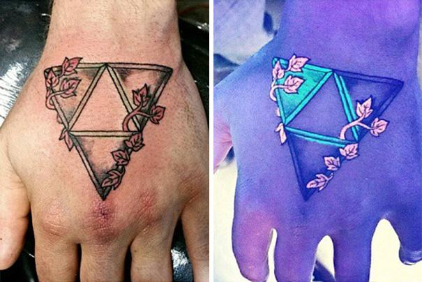 17 tatuaggi che si illuminano di notte articolo