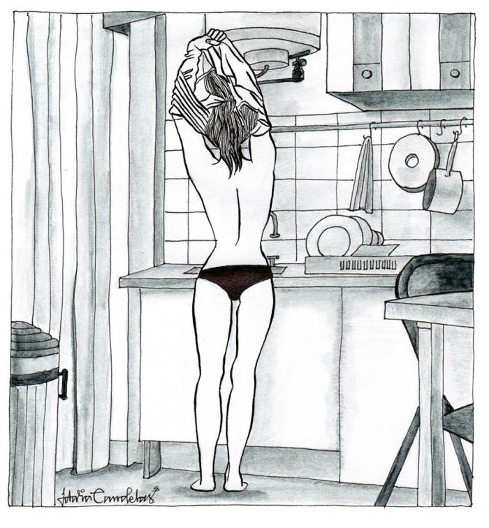 La bellezza della vita da single in 10 illustrazioni articolo