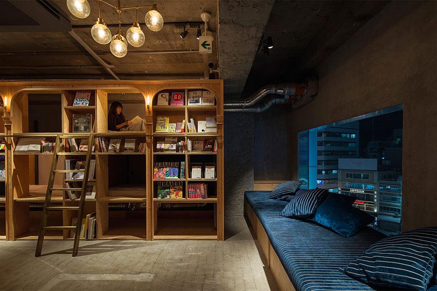 A Tokyo apre il primo hotel libreria al mondo articolo