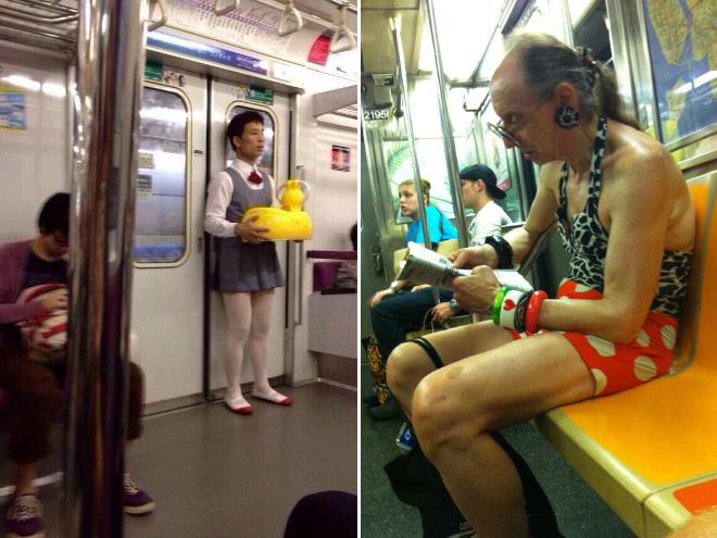 Le 20 cose assurde che vedete solo in Metropolitana! articolo