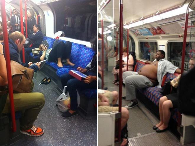 Le 20 cose assurde che vedete solo in Metropolitana! articolo