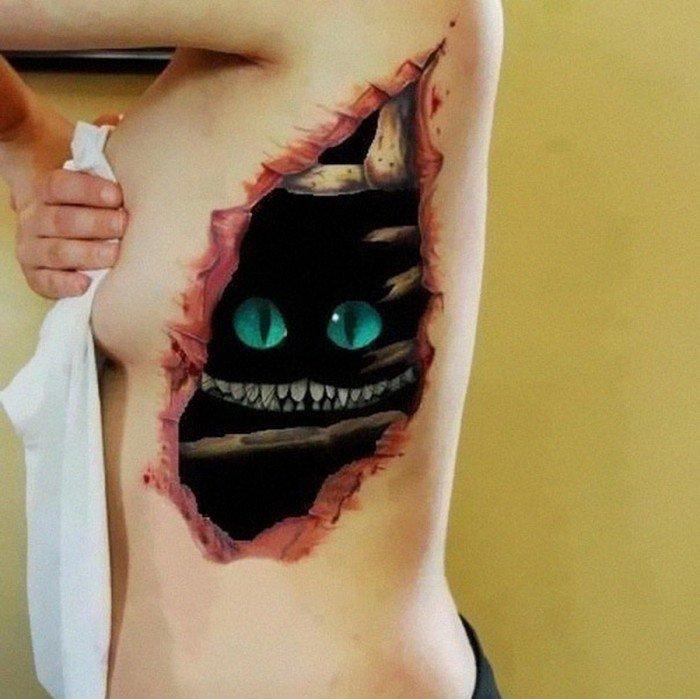 25 Tatuaggi che creano sorprendenti illusioni ottiche da farti girar la testa! articolo