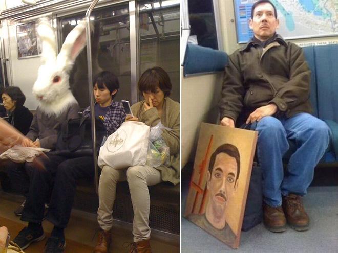 Le 20 cose assurde che vedete solo in Metropolitana! articolo