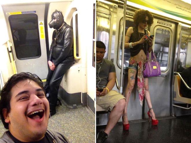 Le 20 cose assurde che vedete solo in Metropolitana! articolo