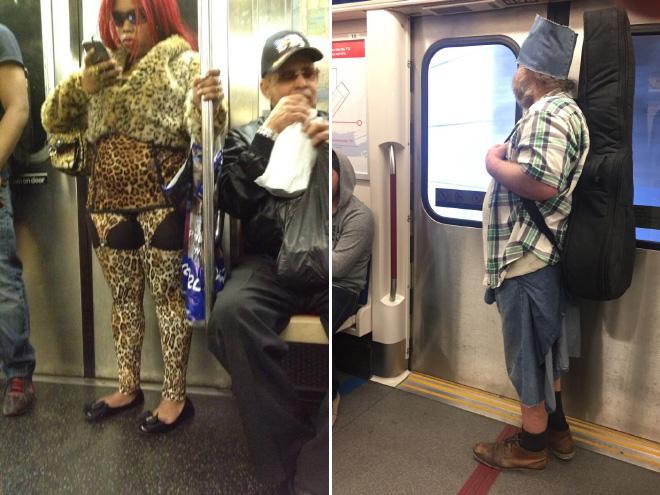 Le 20 cose assurde che vedete solo in Metropolitana! articolo