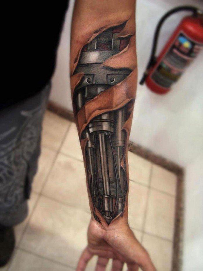 25 Tatuaggi che creano sorprendenti illusioni ottiche da farti girar la testa! articolo