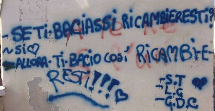 Le 20 dediche d'amore (sui MURI) più SGRAMMATICATE di sempre! articolo