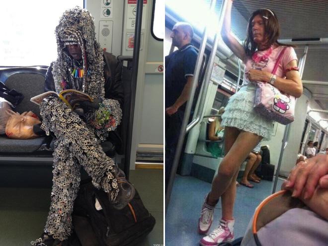 Le 20 cose assurde che vedete solo in Metropolitana! articolo
