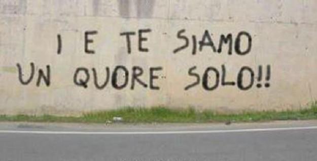 Le 20 dediche d'amore (sui MURI) più SGRAMMATICATE di sempre! articolo