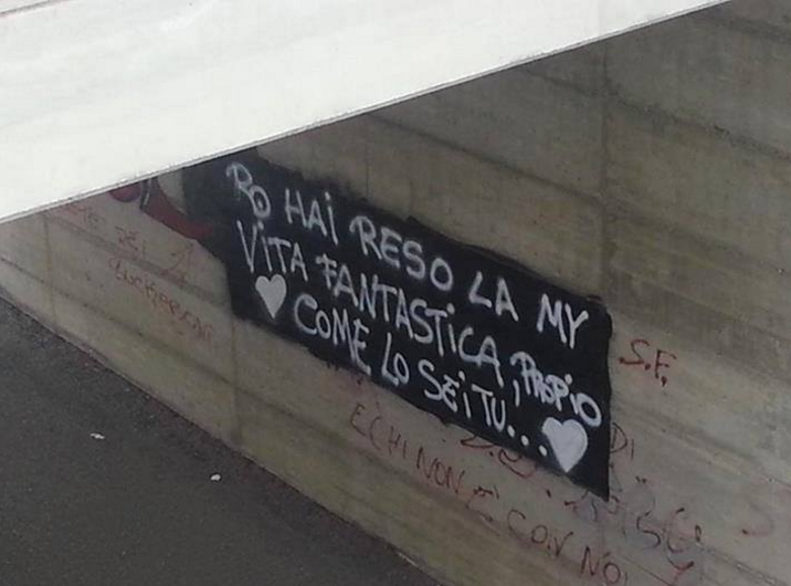 Le 20 dediche d'amore (sui MURI) più SGRAMMATICATE di sempre! articolo