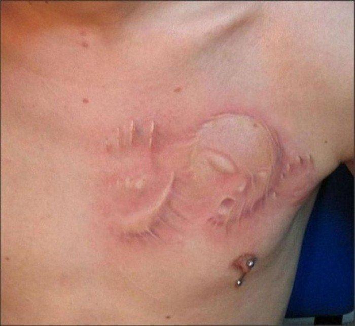 25 Tatuaggi che creano sorprendenti illusioni ottiche da farti girar la testa! articolo