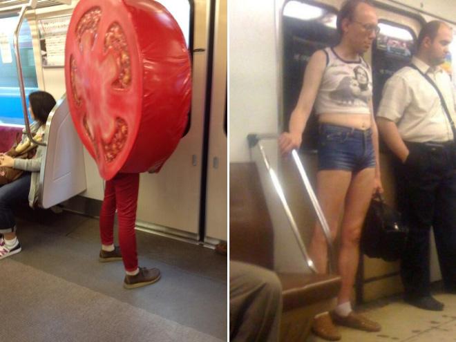 Le 20 cose assurde che vedete solo in Metropolitana! articolo