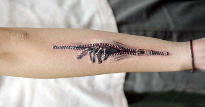 25 Tatuaggi che creano sorprendenti illusioni ottiche da farti girar la testa! articolo