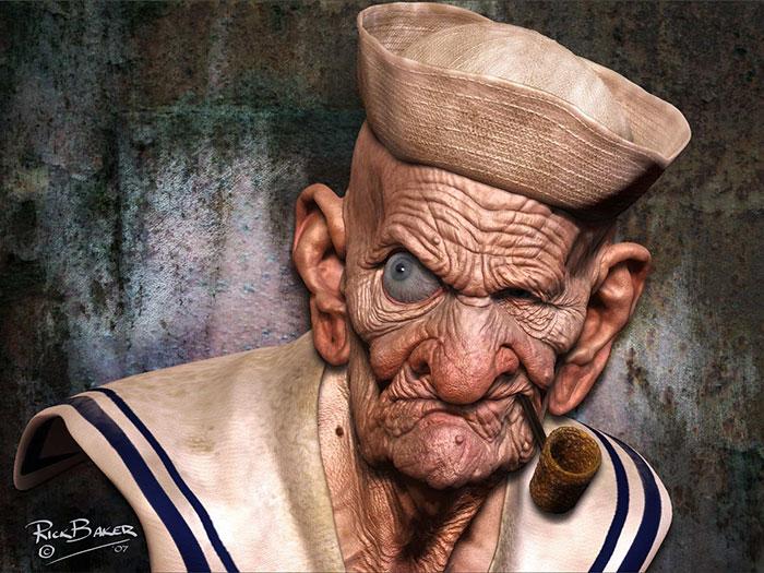 Ecco come sarebbero i personaggi dei cartoni animati se fossero reali articolo