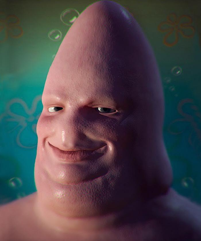 Ecco come sarebbero i personaggi dei cartoni animati se fossero reali articolo