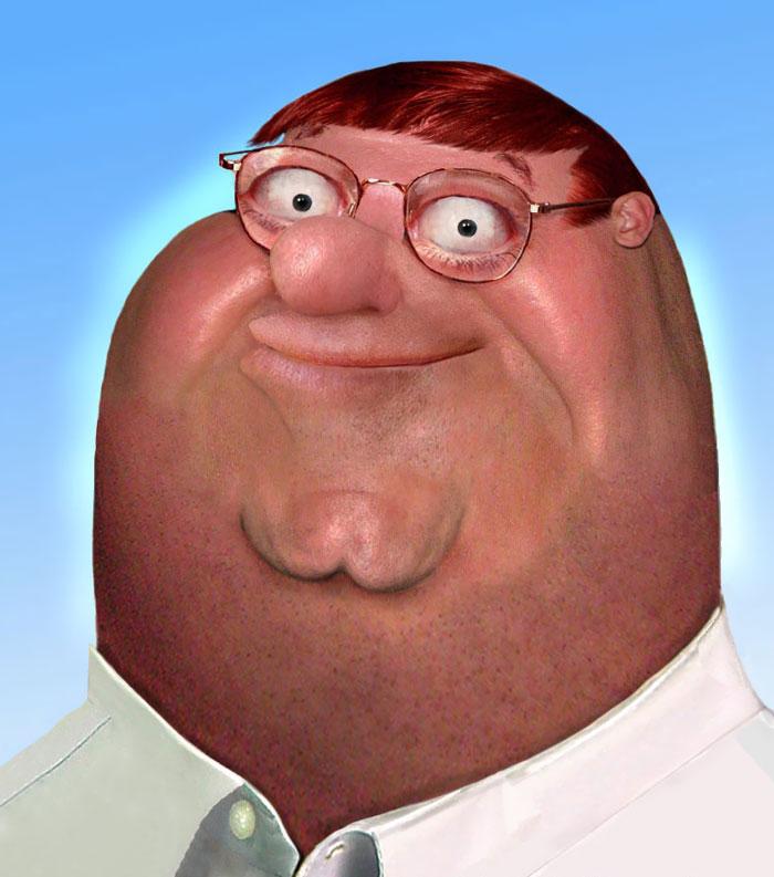 Ecco come sarebbero i personaggi dei cartoni animati se fossero reali articolo