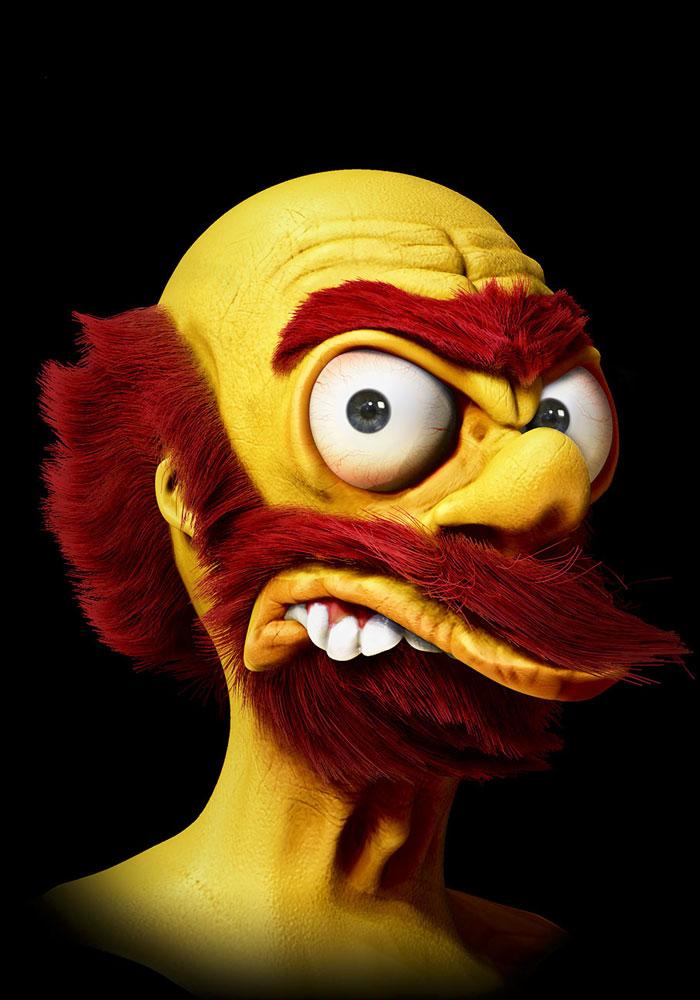 Ecco come sarebbero i personaggi dei cartoni animati se fossero reali articolo