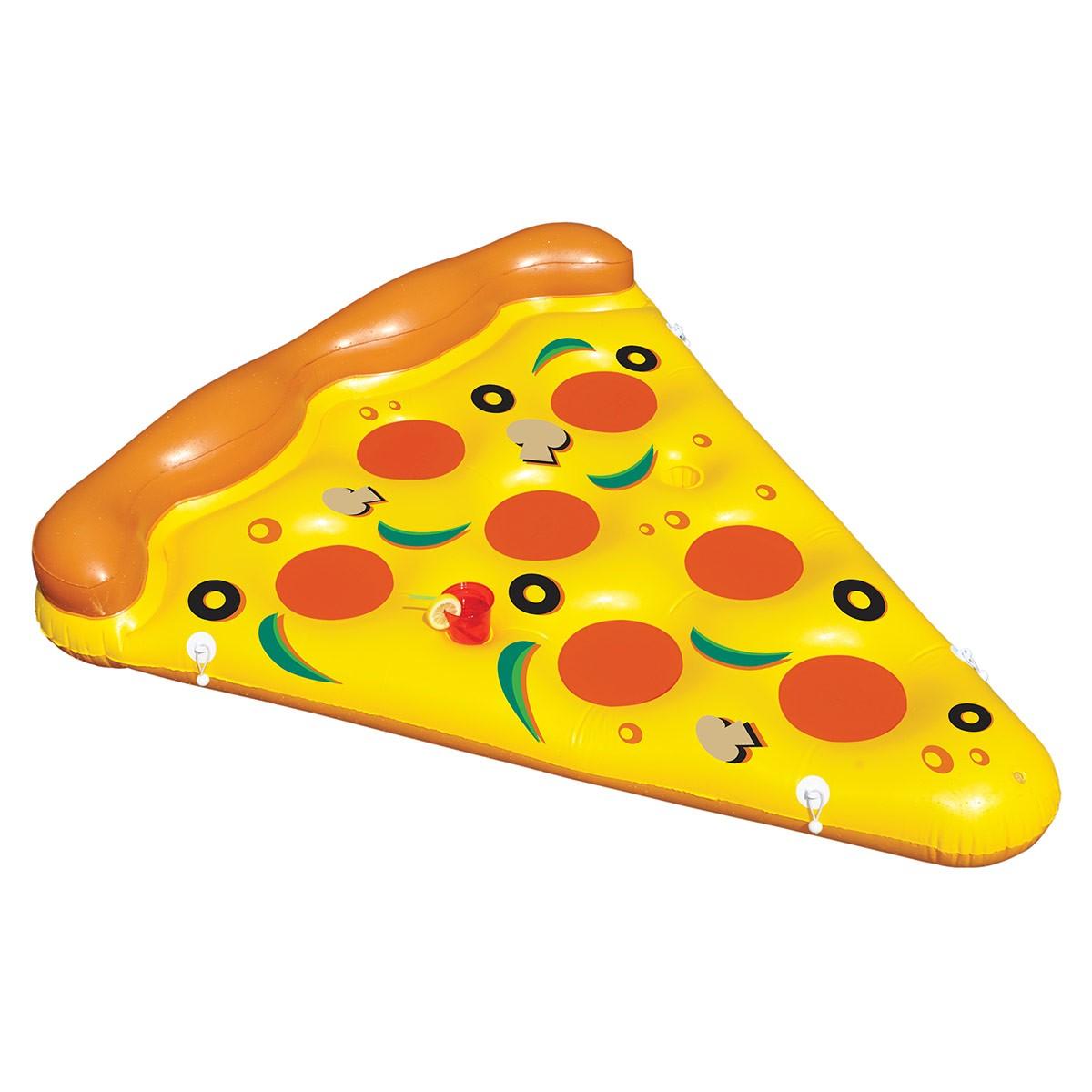 La moda della prossima estate è la fetta di pizza galleggiante! articolo