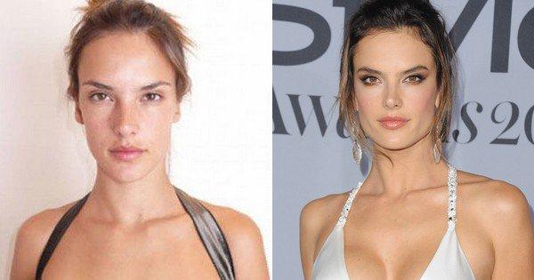 20 modelle famose che mostrano come cambiano con e senza makeup articolo