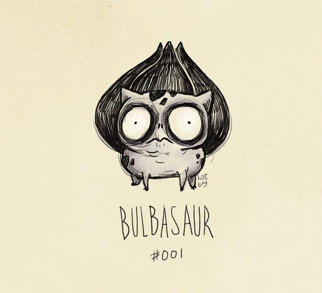 I Pokemon disegnati da Tim Burton articolo