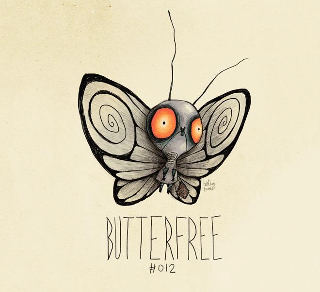 I Pokemon disegnati da Tim Burton articolo