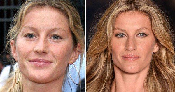 20 modelle famose che mostrano come cambiano con e senza makeup articolo