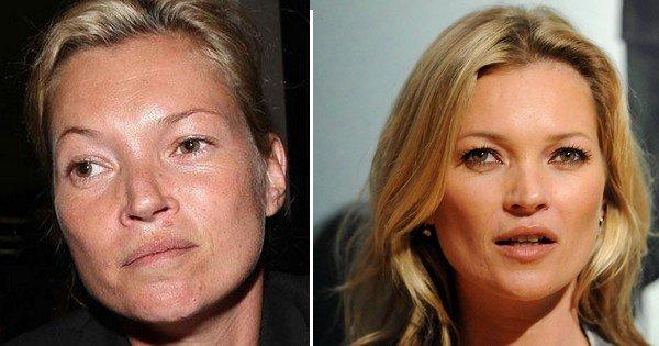 20 modelle famose che mostrano come cambiano con e senza makeup articolo