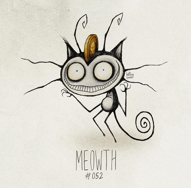 I Pokemon disegnati da Tim Burton articolo