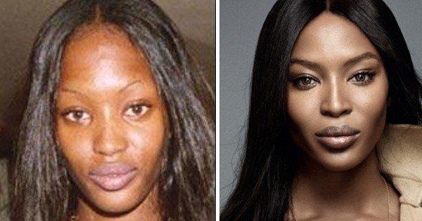 20 modelle famose che mostrano come cambiano con e senza makeup articolo