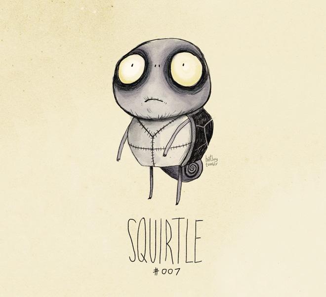 I Pokemon disegnati da Tim Burton articolo