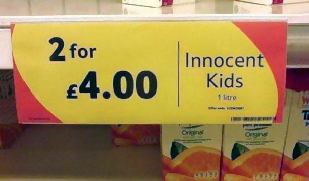 25 Epic Fails clamorosi che abbiamo trovato nei supermercati articolo