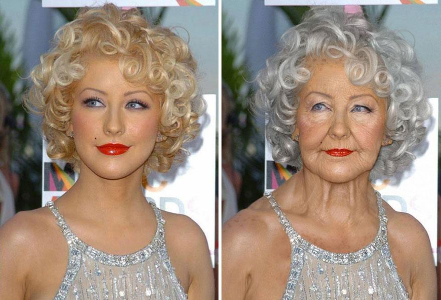 Un mago di Photoshop mostra come saranno le principali Star di Hollywood quando saranno vecchie! articolo