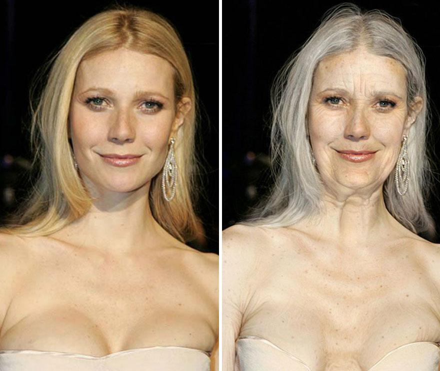 Un mago di Photoshop mostra come saranno le principali Star di Hollywood quando saranno vecchie! articolo