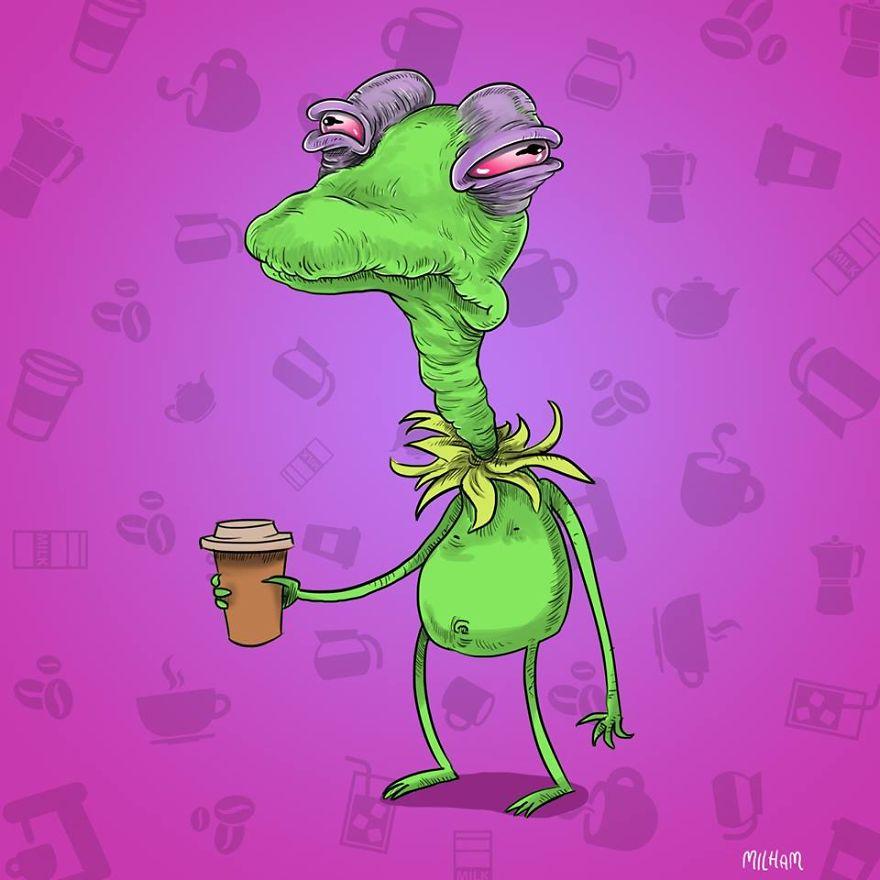I protagonisti dei cartoni animati prima del caffè mattutino articolo