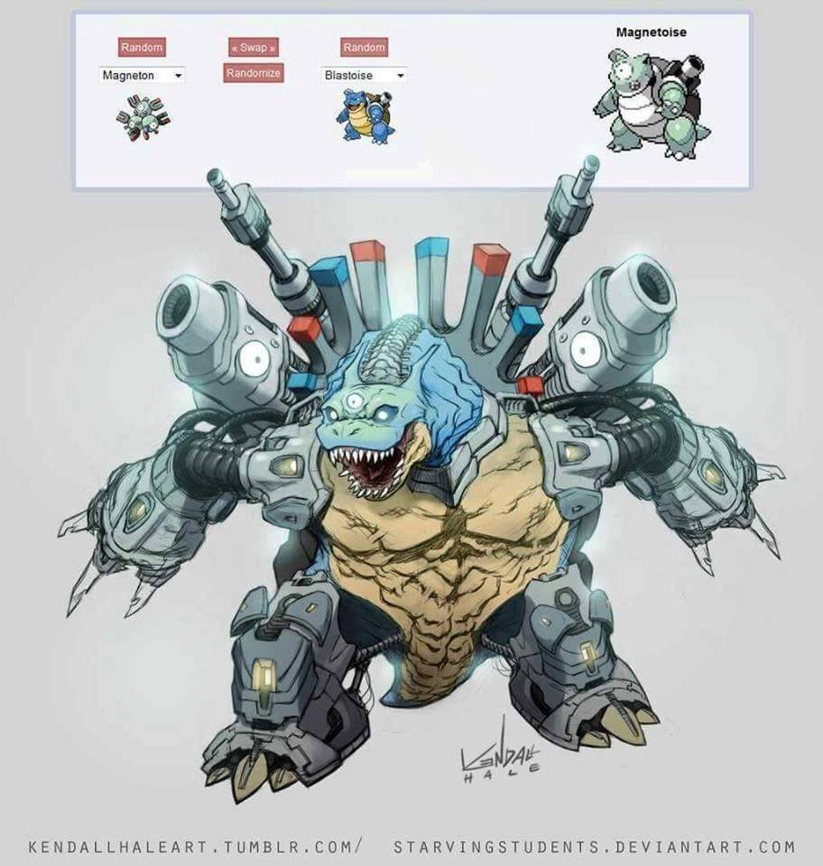 Ecco cosa succede quando i Pokémon si fondono tra loro! articolo