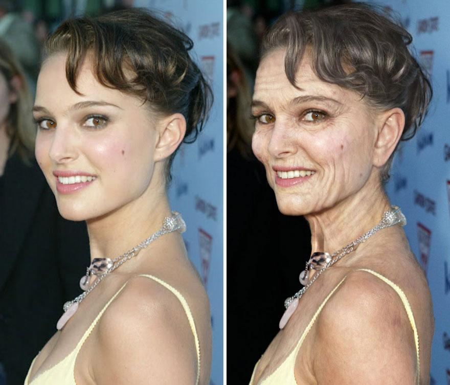 Un mago di Photoshop mostra come saranno le principali Star di Hollywood quando saranno vecchie! articolo