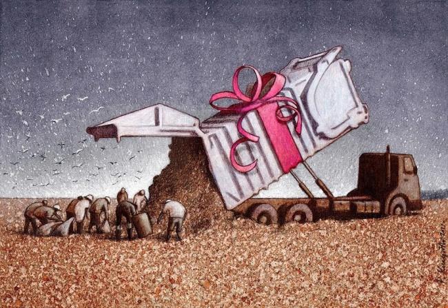 20 incredibili illustrazioni che indicano come il mondo sia FOLLE! articolo