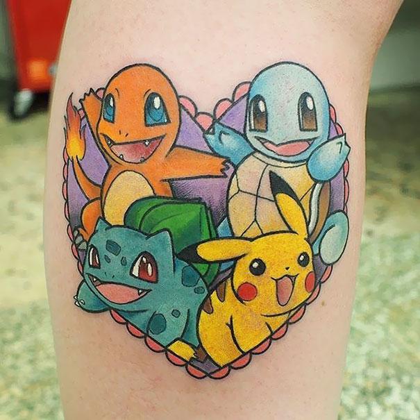 I 20 tatuaggi sui Pokémon più belli di sempre! articolo