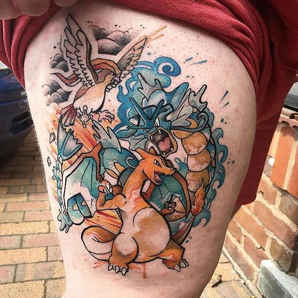 I 20 tatuaggi sui Pokémon più belli di sempre! articolo